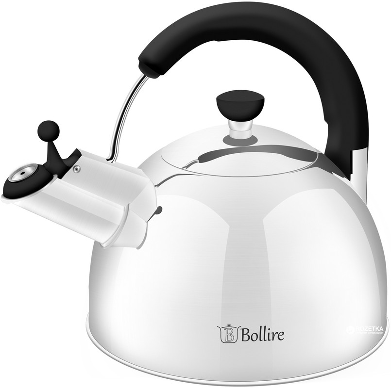 Чайник BOLLIRE зі свистком 2.5 л (BR 3007)